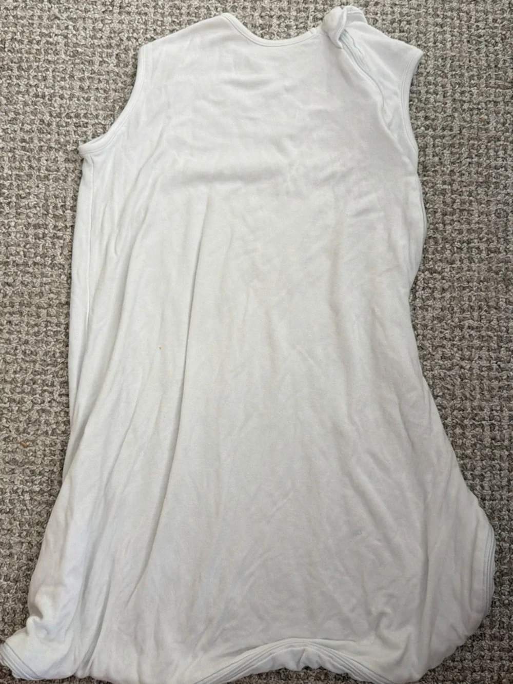 Women's White Sleeveless Tunic Top
